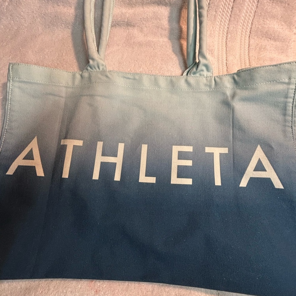 Athleta Ombre Blue Tote